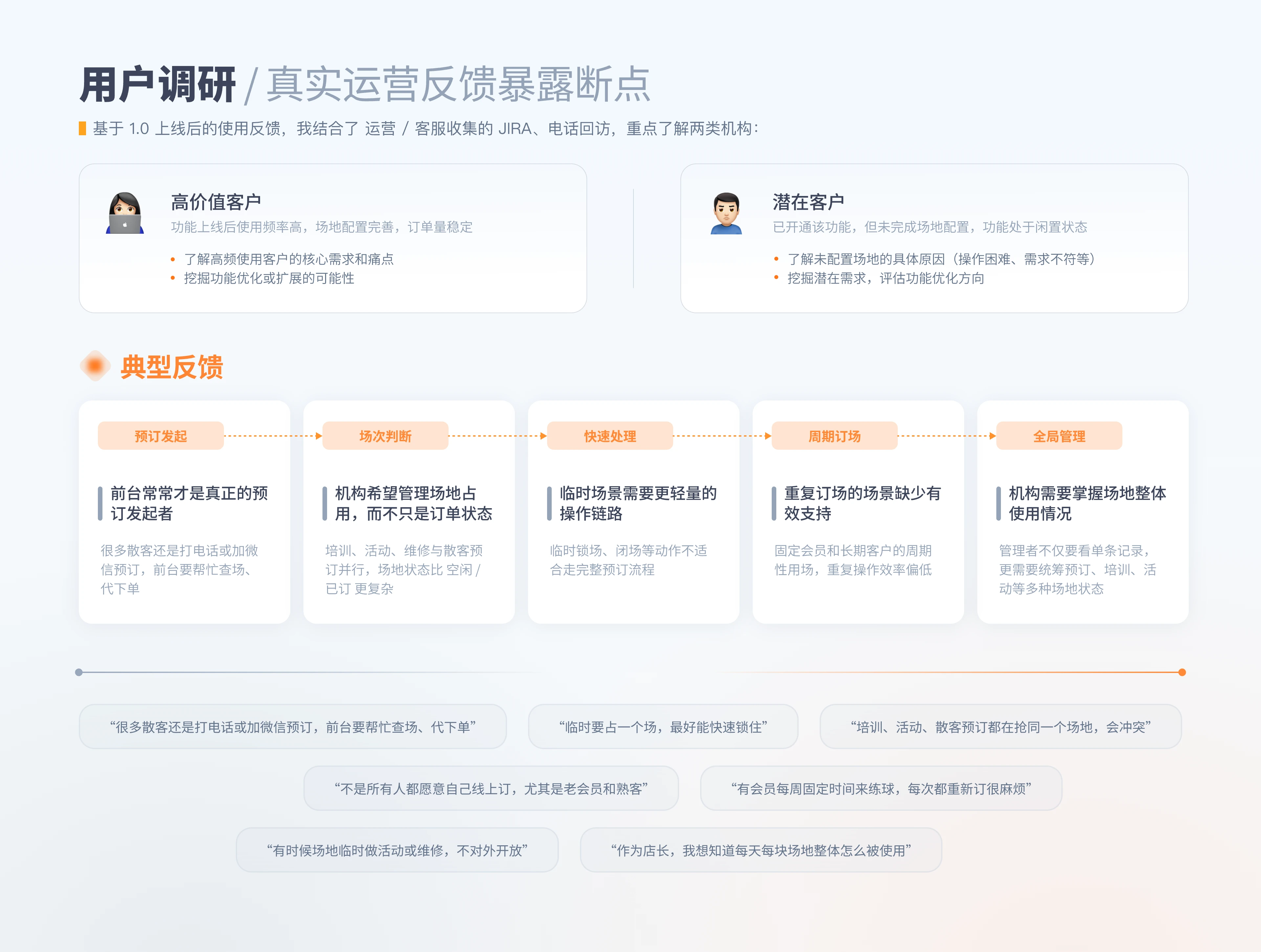 Venue Booking Management 2.0 user research 01